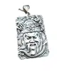 Novos produtos atacado prata esterlina personalidade dominador Guan Gong Guan Yunchang Pingente Dragão Verde retro Prata Tailandesa cartão Buda leal listagem