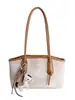 Bolsa Grande de Estilo Coreano para Mujer 2026 Primavera Nuevo Bolso de Hombro o Axila de Nicho Bolsa Tote Casual para Ropa de Trabajo