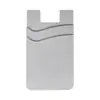 Suporte de cartão de silicone para celular porta-cartão cartão de banco cartão de ônibus adesivo traseiro preguiçoso para celular fábrica direta Promoção de Presente adesivo de cartão
