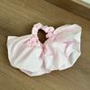 Elegante scrunchie coreano de color sólido con falda grande, versátil y simple liga para el cabello de cola de caballo para mujer