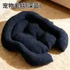 Esterilla para cama de gato y perro, versión de verano, ampliada y engrosada, especialmente diseñada para gatitos y cachorros, forro polar de peluche, fácil de limpiar