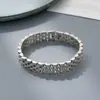 Pulseiras de Relógio Europeias e Americanas Mais Vendidas, Pulseiras de Relógio Minimalistas Populares, Pulseiras de Aço Titânio Gravadas a Laser, Acessórios de Mão Modernos e Estilosos