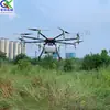Dron de Protección de Cultivos Agrícolas, Dron Pulverizador de Agente de Despunte de Algodón, Máquina Pulverizadora Aérea con Control Remoto Inteligente
