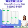 Sacos em Rolo Selados a Vácuo com Padrão de Bolinhas para Comércio Exterior, Sacos de Alimentos a Vácuo, Sacos de Embalagem de Selagem Plástica para Conservação na Geladeira em Estoque