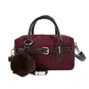 Bolsa pequena quadrada texturizada da moda transfronteiriça para mulheres, nova coleção de outono 2026, bolsa de ombro color-block patchwork, bolsa transversal para o dia a dia