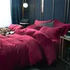 Conjunto de quatro peças de leite veludo espesso de inverno, conjunto de três peças de flanela, lençol e capa de edredom, antiestático para dormir nu, impressão e tingimento reativos