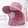 Chapéu de Proteção Solar para Colheita de Chá no Verão, Máscara Facial Completa, Xale de Proteção para o Pescoço, Chapéu de Sol, Chapéu de Sol Casual para Ciclismo, Trabalho na Fazenda