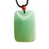 Colgante de Aventurina Aiyu Collar Amuleto de Aventurina Verde Fábrica de Jade Venta al por Mayor Dropshipping S3092306