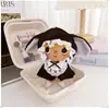 Pingente de pelúcia Xiaoyuyu roupa personagem de desenho animado fofo macacão boneca 10cm vestido