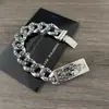 Nuevo y elegante pulsera de cruz para hombres a la moda, colección de pulseras vintage hechas a mano de alta gama europeas y americanas, directo del fabricante