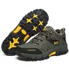Zapatos de invierno altos para exteriores de gran tamaño, antideslizantes y resistentes al desgaste, con forro de felpa, para senderismo y trekking, de nueva importación transfronteriza