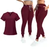 AliExpress Venda Quente Lavar Roupa à Mão Roupas de Trabalho Masculinas e Femininas Roupa de Trabalho para Médico, Enfermeiro, Hospital, Salão de Beleza, SPA, Verão