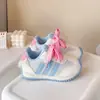 Zapatillas Deportivas de Malla para Niñas, Zapatos de Encaje Estilo Alemán, Novedad Primavera 2026, Zapatillas de Running Suaves para Niñas, Transpirables