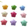 Brilhante Candy Color Bonito Gordinho Estrela Resina Estrela de Cinco Pontas Acessórios DIY Acessórios de Cabelo Feitos à Mão Materiais Feitos à Mão