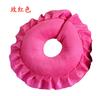 Almohada de belleza de espuma viscoelástica con rebote lento para mujer, con núcleo de almohada para protección facial.