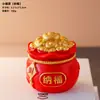 Figura Creativa Linda de Maneki-neko con Cabeza Oscilante Decoración para Escritorio de Oficina en Casa Artesanía de Resina Recuerdo Regalo
