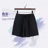 Verano Nuevo Sueltos Lino Algodón Lino Talla Grande Estudiante Deportes Casual Pantalones Cortos Mujer Pierna Ancha Suministro Directo de Fábrica