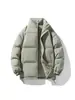Ropa para Hombre Enbu Chaqueta de Algodón con Cuello Alto Transfronterizo Ropa de Algodón Holgada para Otoño e Invierno Chaqueta Pan de Calor Engrosada Chaqueta Acolchada de Algodón Ropa de Abrigo