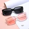 Gafas de sol de escuadra T 2021 Nuevas Gafas de sol de moda a prueba de UV Gafas de sol de la misma calle que las celebridades