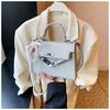 Bolsa Feminina Elegante de Alto Padrão Transfronteiriça, Nova Moda de Verão 2026, Bolsa Transversal de Nicho, Bolsa de Mão Estilo Coreano, Bolsa Kelly