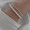 Pulsera de Zirconia Perla Rosa Manta Francesa 2025 Nuevo Lujo Accesible Exquisito de Nicho Joyería de Mano de Alta Gama