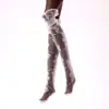 Calcetines de Juguete para Muñecas de Escala 1/6, Disfraz de Princesa, Calcetines Largos de Encaje Estilo Americano para Muñecas Sd Bjd Xinyi