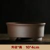Yixing roxo areia grés cerâmica suculenta planta tigre barba dinheiro cálamo pote artesanal fluxo esmalte miniatura pequeno vaso de flores