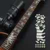 Pegatina para Guitarra Pegatina para Diapasón Patrón Calcomanía para Diapasón Pegatina Tallada Calcomanía para Golpeador de Guitarra Decoración de Guitarra