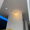 Nova luminária de parede estilo chinês para caminho de villa, corredor, escada, canto embutido, sala de estar, luminária de parede embutida imitação de mármore