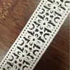 Renda de Bordado Solúvel em Água de Seda Leite Mais Vendida, Acabamento de Renda Solúvel em Água Vazada, Acessórios de Vestuário DIY