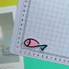 Hueso de pescado lindo de dibujos animados clip para el pelo diy clip para el pelo roto de niña clip divertido de pez pequeño para flequillo material de accesorios para tocado