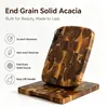 Tabla de cortar doméstica de madera de caoba, tabla de cortar empalmada de madera maciza, tabla multifuncional engrosada, doble cara, se requiere cantidad mínima de pedido