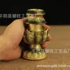 Nova Roda Dourada de Xizang Operada Manualmente com Lótus de Resina e Base com Oito Símbolos Auspiciosos, Disponível em Vários Estilos, Base Exclusiva Operada Manualmente