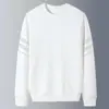 Moletom Masculino Gola Redonda, Marca Tendência Outono, Versátil Estampado Solto Manga Longa, Roupa Unisex para Casal, Top de Estudante