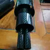 Tubo de fibra de carbono de sarga 3K trípode de cámara plano de sarga fuerte resistencia a la compresión tubo de fibra de carbono para dron