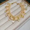 Accesorio de Vacaciones: Pulsera Multicolor de Cuentas de Cristal y Perlas de Arroz de Múltiples Capas, Joyería de Mano Bohemia Lujosa y de Alta Gama
