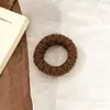 Elásticos de Cabelo Duráveis de Alta Elasticidade para Mulheres Rabo de Cavalo Alto Pelúcia Intestino Delgado Elásticos Não Danificam o Cabelo Cordas de Cabeça Venda por Atacado