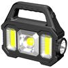 TANJE Rastros Exterior Transfronterizo Solar COB Luz de Camping Lente Linterna de Búsqueda Luz de Campamento Luz Pequeña Colgante Luz Portátil