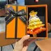 Presentes Criativos de Natal, Estrelas Coloridas de Lã Crochê à Mão, Enfeites Pequenos Decorativos para Árvore de Natal e Carro para Melhorar a Atmosfera