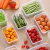 Caja Sellada para Mantener Fresco el Refrigerador Contenedor de Almacenamiento de Alimentos Fiambrera para Microondas Caja Bento Caja Sellada Multifuncional Fácil de Usar