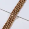 Estilo fio de algodão contas de vidro pérola branca cristal branco australiano imitação contas soltas pulseira DIY feita à mão colar acessórios de joalheria atacado