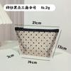 Nueva bolsa de cosméticos para mujer, de comercio exterior, coreana, transparente, bolsa de malla portátil, bolsa de almacenamiento de gran capacidad para viajes