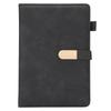 Hebilla Magnética Dorada Imitación Cuero Libreta de Notas Diario Creativo Negocios Estudiante Libreta Set Caja de Regalo