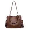 Bolso tote tejido de alta costura estilo coreano para mujer, nuevo bolso de hombro casual de verano 2026, bolso de axila elegante de gran capacidad
