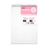 Cuaderno B5 Personalizado de Papel Daolin para Estudiantes Cuaderno de Espiral con Planificador de Cuadrícula Cuaderno de Solapa Vertical Diario Universitario Libro de Registro de Oficina