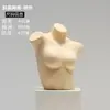 Accesorios de Maniquí para Ropa Interior de Mujer y Hombre, Maniquíes de Plástico Blanco Mate de Medio Cuerpo para Exhibición en Vitrina y Estantes de Exhibición al por Mayor