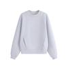 Sudadera de cuello redondo para mujer, capa de aire para primavera, otoño e invierno, capa base, pieza única, camiseta de algodón modal de manga larga