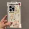 Para Carcasa de Teléfono Móvil Apple 16Pro Max Nuevo iphone12 Avanzado 15Pro Cuero 13 Conejo 14 Dibujos Animados