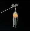 Accesorios Hanfu de Estilo Antiguo, Pasador de Lámpara de Palacio Brillante, Borla Versátil para Niños, Accesorio para el Cabello de Alta Gama, Tocado con un Toque de Lujo Ligero