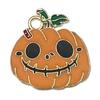 Colgante de Halloween con forma de calavera fantasma y murciélago, con 15 gotas de aceite, ideal para pulseras y llaveros.